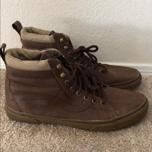 vans leather boots